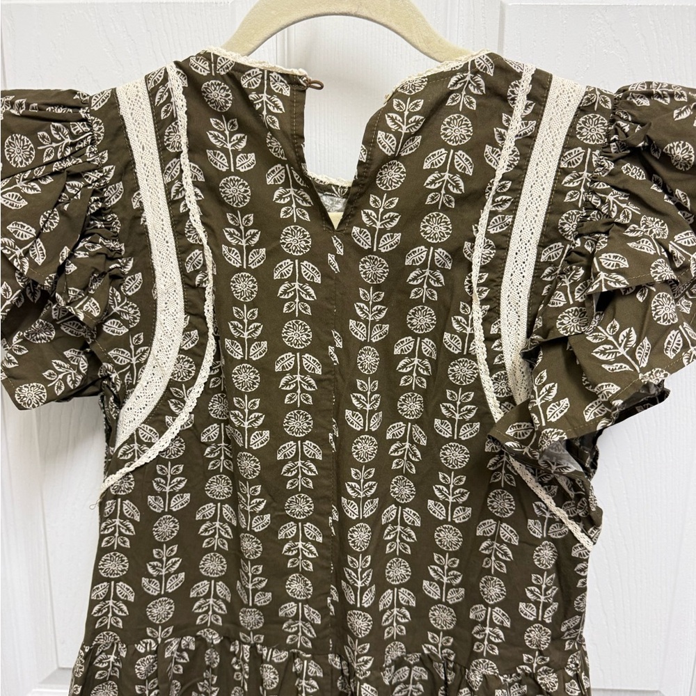 Pinch Green Pattern Dress - Picture 10 of 12